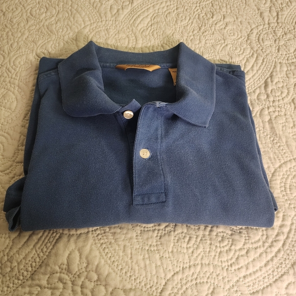 Roundtree & Yorke Men's Blue Polo Shirt - Picture 7 of 7